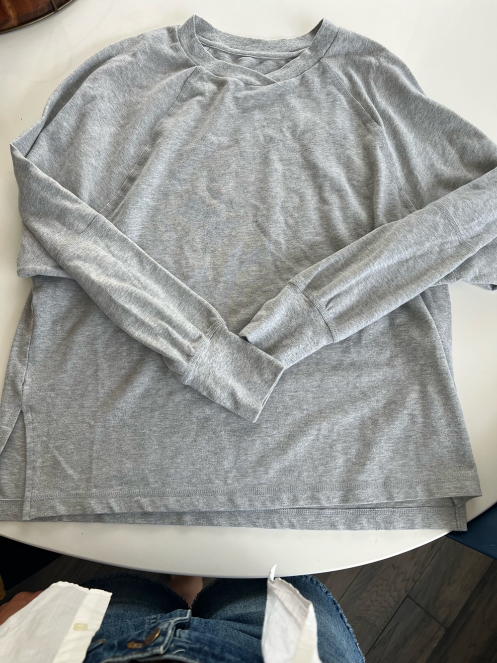 Aerie Offline Basic Grey Crewneck Sweatshirt